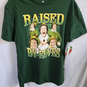 Green 'Raised by Elves' Shirt